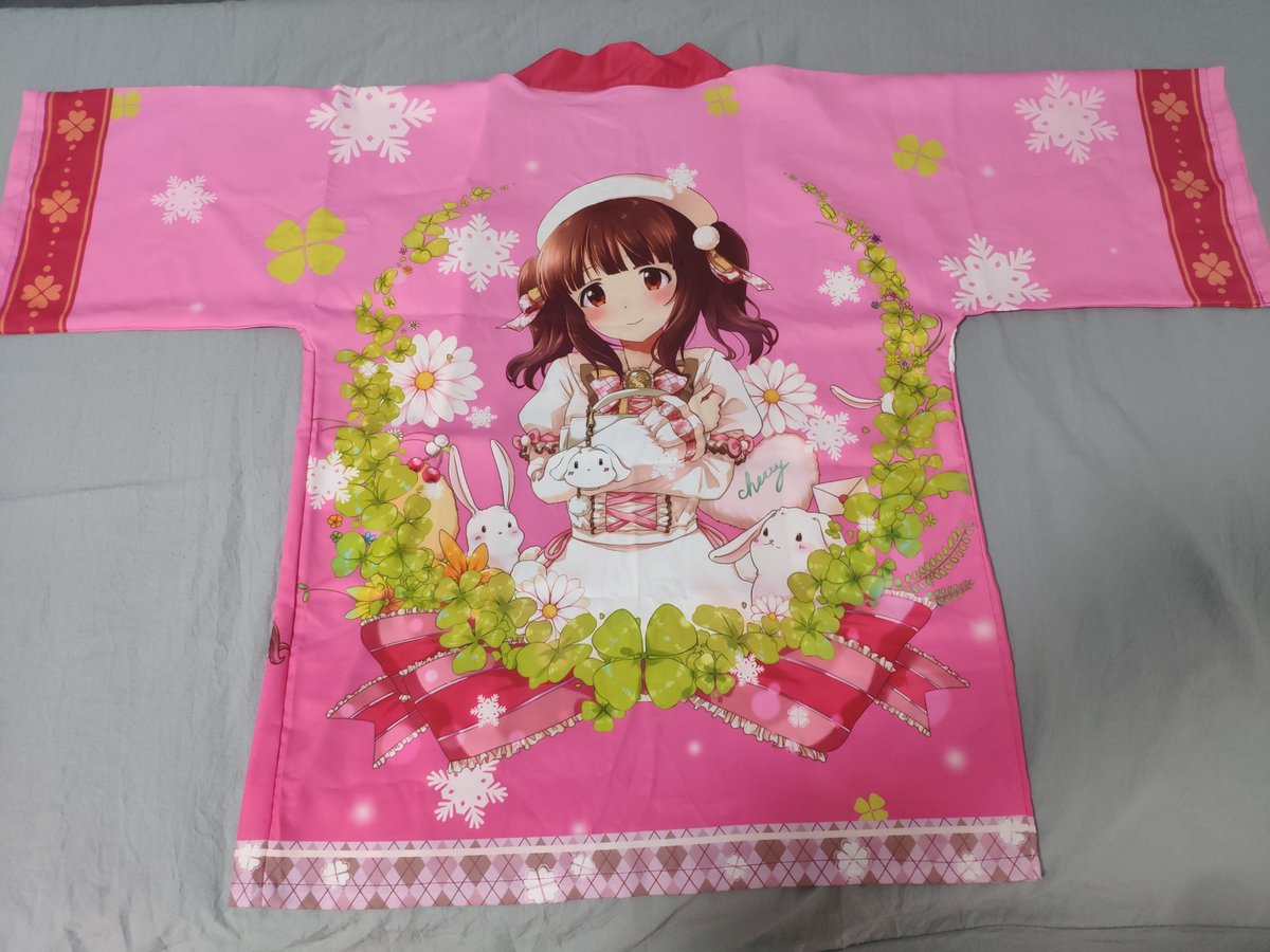 シンデレラガールズ 緒方智絵里 法被　デレマス　はっぴ アイドルマスター シンデレラガールズ 公式法被 緒方智絵里
