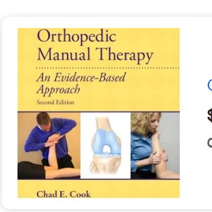 BJSM_BMJ's tweet photo. For those who don't have the context--these authors below all have great papers (and gr8 books below!) on which tests are valid. Sadly, most tests we are taught as undergraduates are over-egged. Chad--is your 2019 3rd edition out? https://t.co/p9VDMNBHhV