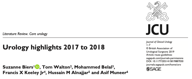 JCUrology's tweet photo. Urology highlights 2017 to 2018 - excellent summary of the Updates &amp; Highlights session from #BAUS19 @BAUSurology https://t.co/TckUGfHXQt https://t.co/bOBPvDpaMq