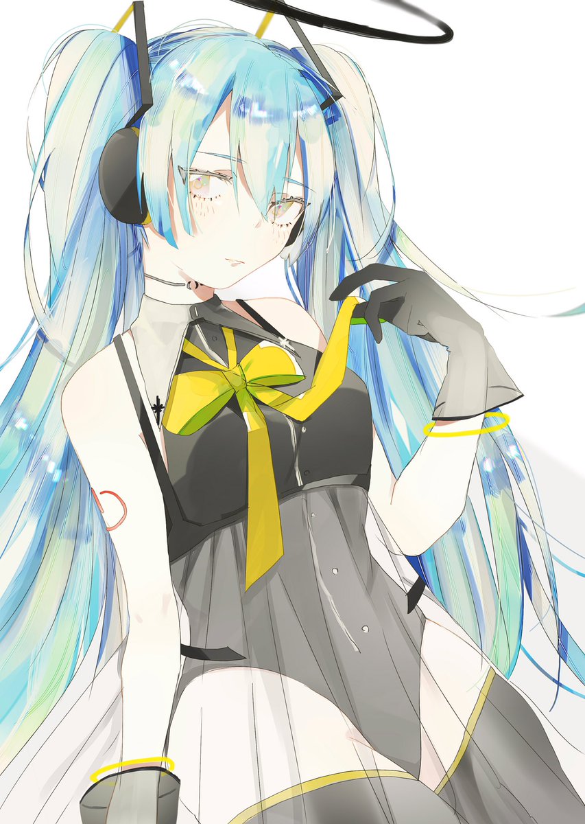 与花 Sur Twitter かっこいい初音ミクが描けた