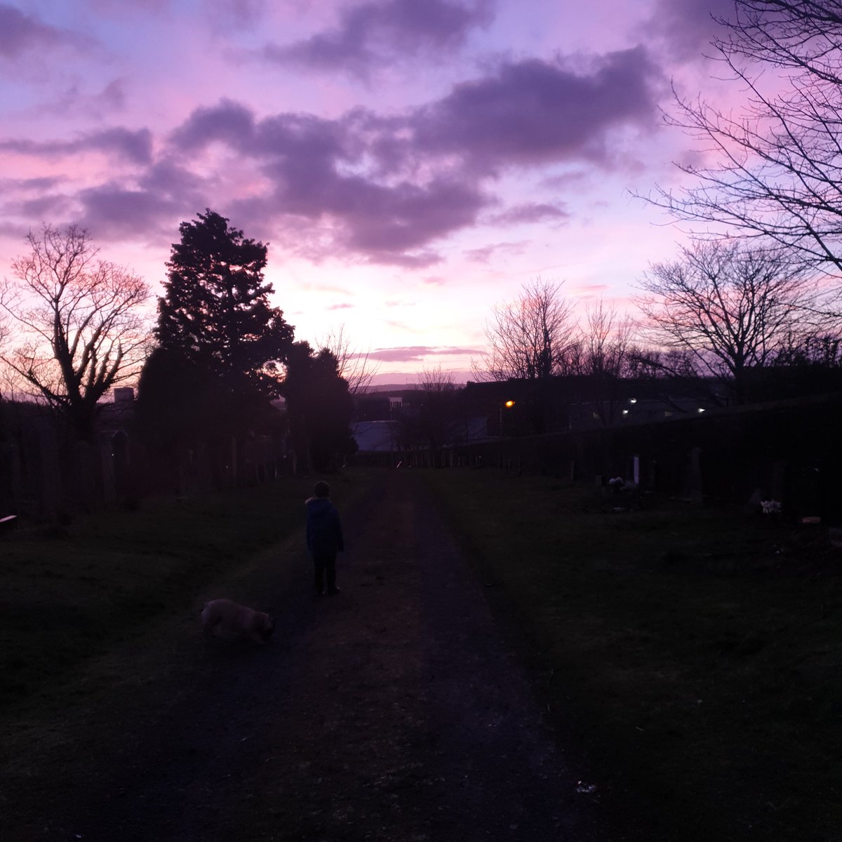 Hayley_Morrisn's tweet photo. "A red sky in the morning is a shepherds warning"  #MondayMorning #Glasgow #craigton #nofilter #dogwalks https://t.co/7Y6AqhLgFJ