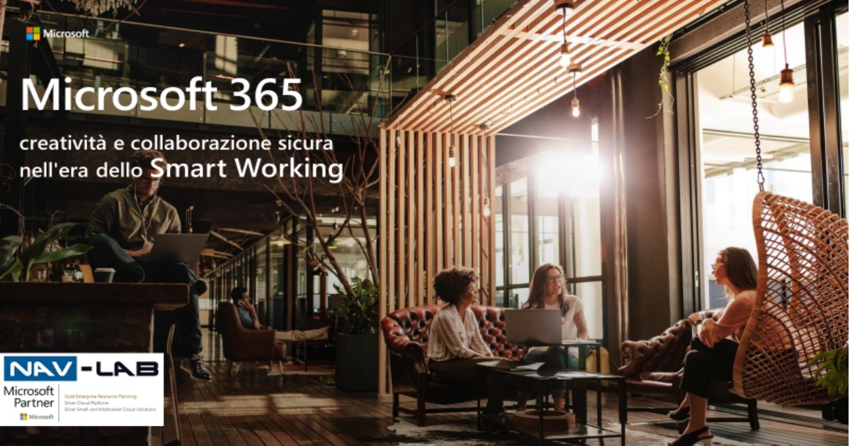 NAVlabOnline's tweet image. #SMART_WORKING: Lavorare in maniera “intelligente” con modelli organizzativi aziendali evoluti, con miglior bilanciamento tra qualità della vita e produttività individuale &amp;gt;&amp;gt;&amp;gt; con Microsoft 365 puoi! Contattaci per scoprire le nostre soluzioni: business-central-app.it