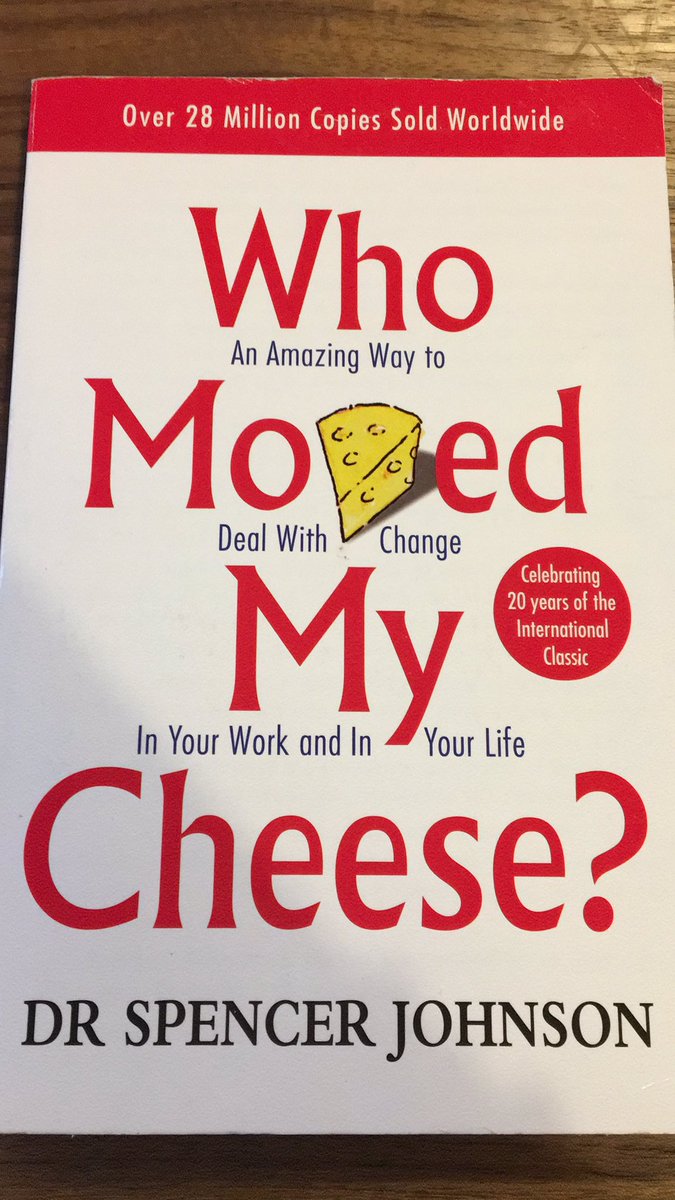 KatharinaHimme2's tweet photo. #change ?who moved your cheese? Enjoy change #andersmachen #leadership #erfolg https://t.co/M9lDHvDpcX