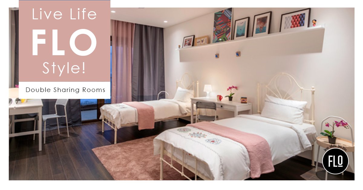 Flo_Coliving's tweet photo. Double Sharing Suite at FLO - EON Waterfront Phase 2 and Panchshil Towers in Kharadi and Eon Homes in Hinjawadi Phase 3. A spacious room with the utmost facilities. 
 Website: https://t.co/PGtNfSaq1o https://t.co/9GhjEaxpC3
