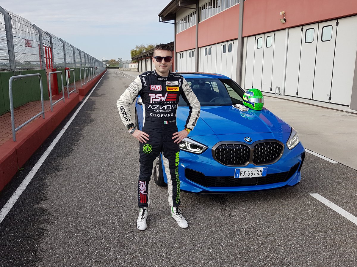 TommyMaino's tweet photo. Test @BMW @BMWMotorsport #M135i 🏎️🏁 #CircuitoTazioNuvolari @EvoMagazineIt @TommyMaino #OfficialDriver https://t.co/P2ZvIM8gFT