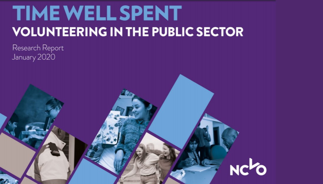 The cover image for the Time Well Spent report on public services
