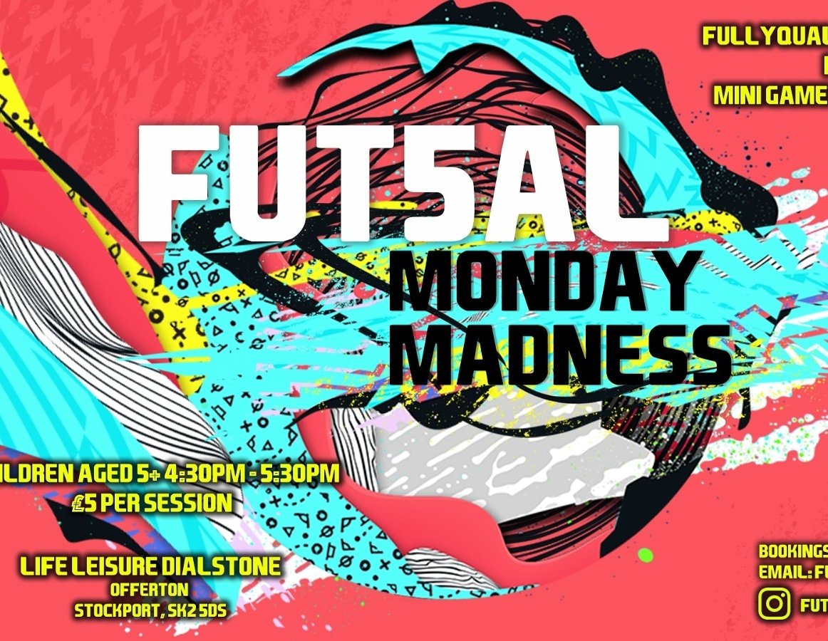 fut5al3's tweet photo. Futsal classes @fut5al 
starting TODAY 13/01/20 ⚽️🇺🇾
Offerton life Leisure SK2 5DS 
4.30pm-5.30pm ages 5+ all welcome 👍🏼 £5 session. Learn new skills and a new game to enhance ur football skills and give you the edge 🥇⚽️ run by a fully qualified coach in football and futsal 🙌🏼 https://t.co/KKzGVjjQyM