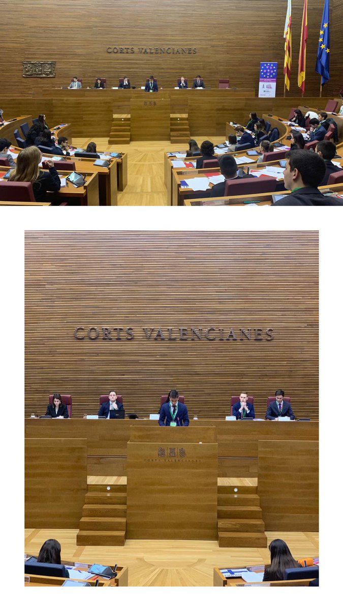 Grupo Sorolla Educación sede organizadora de la III Sesión Autonómica Comunidad Valenciana y Región de Murcia del Modelo de Parlamento Europeo <a href="/MEP_Spain/">MEP_España</a> de la <a href="/FundSanPatricio/">FundacionSanPatricio</a>, en directo debatiendo desde <a href="/cortsval/">Corts Valencianes</a> #MEP20 #europeanparliament