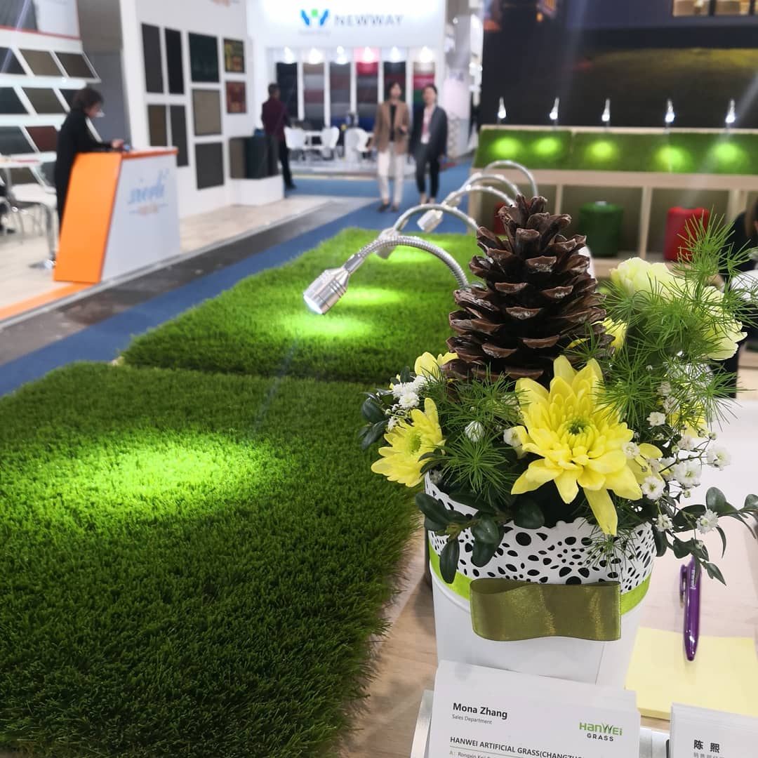 Hanwei_Grass's tweet photo. Hanwei Artificial Grass~The last day in Domotex 2020 Hannover~ https://t.co/xB56cwpZhF