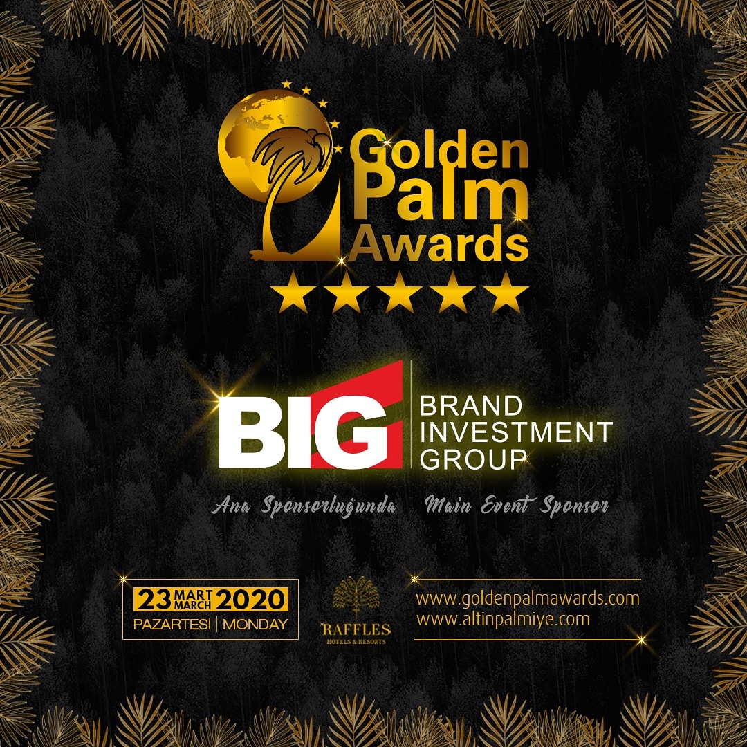 Are You Ready ? Başlayalım mı ? @brandinvestmengroup Ana Sponsorluğunda Dünyaca ünlü  yıldızlar Türkiye'nin yıldızları 23 Mart  2020 Zorlu Center Raffles Hotel'de sahne alıyor.. @goldenpalmawards farkı fark edeceksiniz..