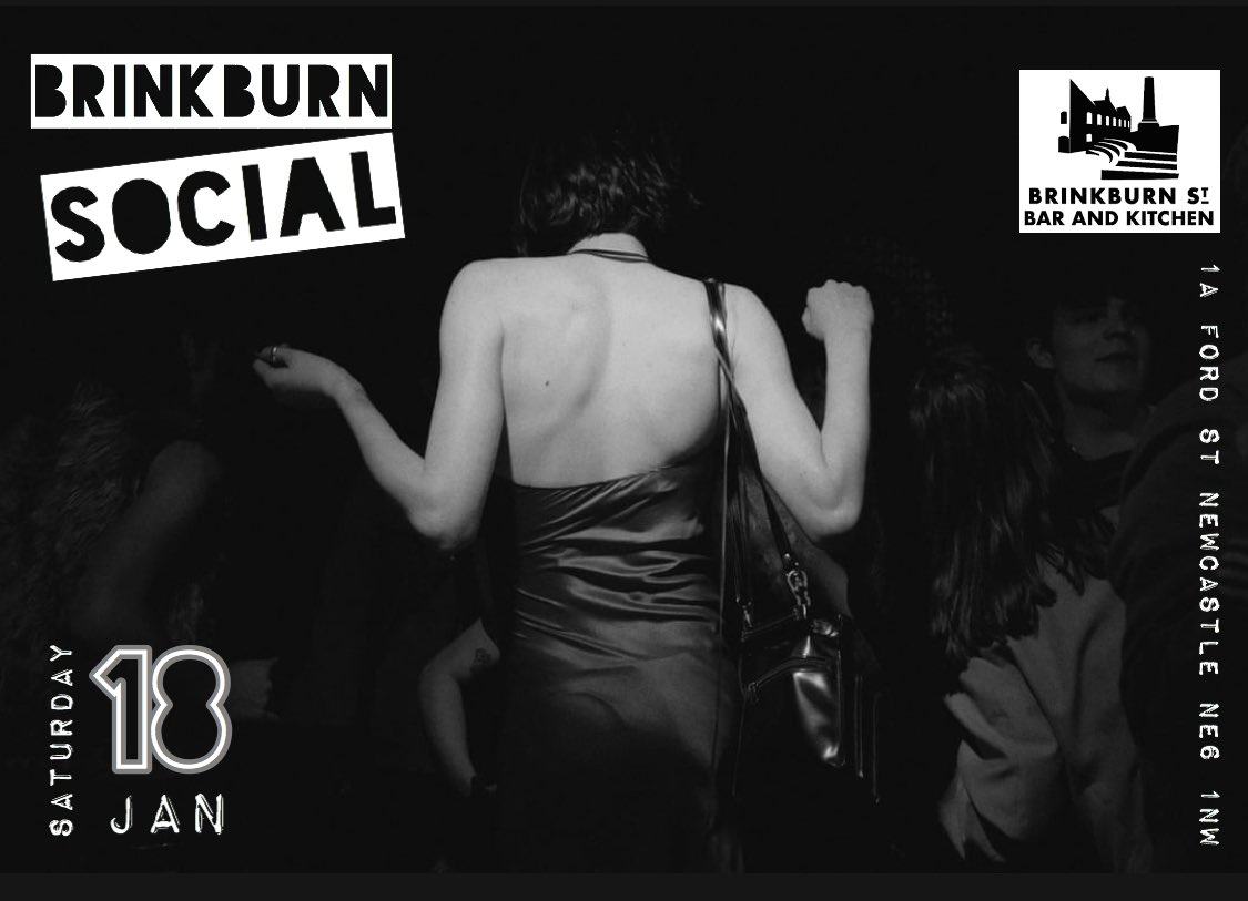 BrinkburnSocial's tweet image. Fcuk the January blues. Go get socialised @BrinkburnStBrew Bar &amp;amp; Kitchen from @BrinkburnSocial tunes Saturday 18 from 8pm