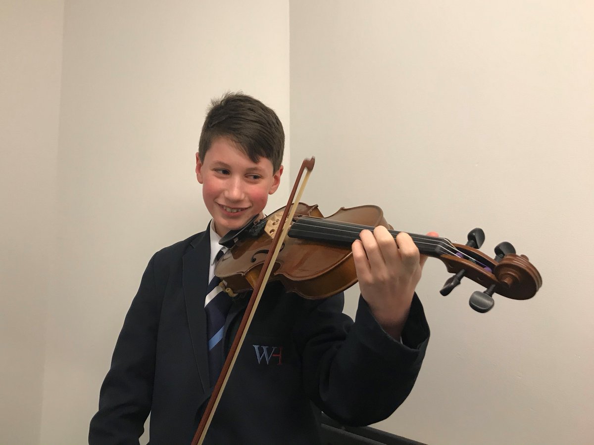 Congratulations to Oliver S in Year 7 who has passed his ABRSM Grade 5 violin with distinction.  Quite an achievement in itself but he has only been learning the instrument for three years so this really is quite outstanding! Well done! #proudtoachieve #youngmusician