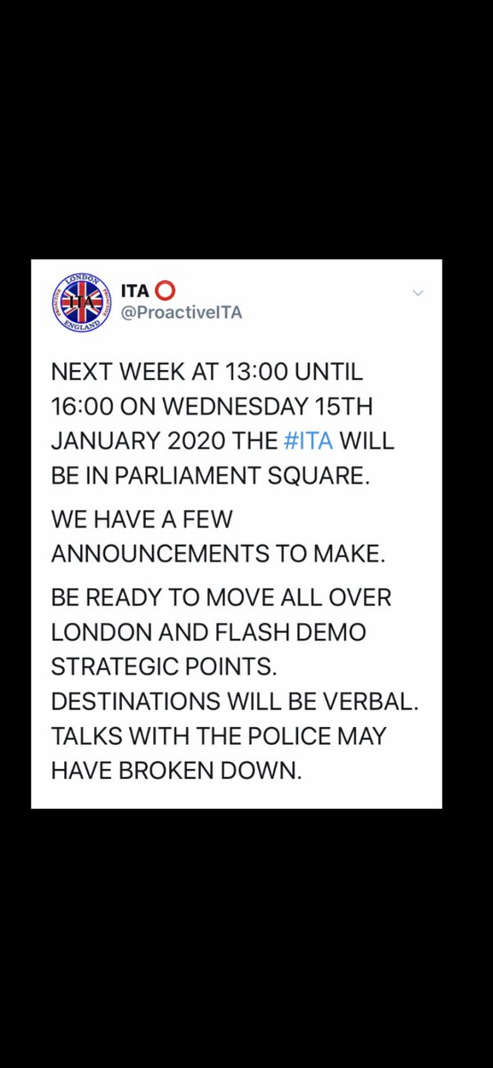comcab33's tweet photo. Where will you be on Wednesday 1 o/c. At Parliament sq or driving around empty for 3 hours ??? This is Real !!! This is Now. Wapping Bus Gate is just the start of it Tower Hamlets have plans for Many Many more Bus Gates !! #WhereBusesGoWeGo https://t.co/0OwgboZ5ef