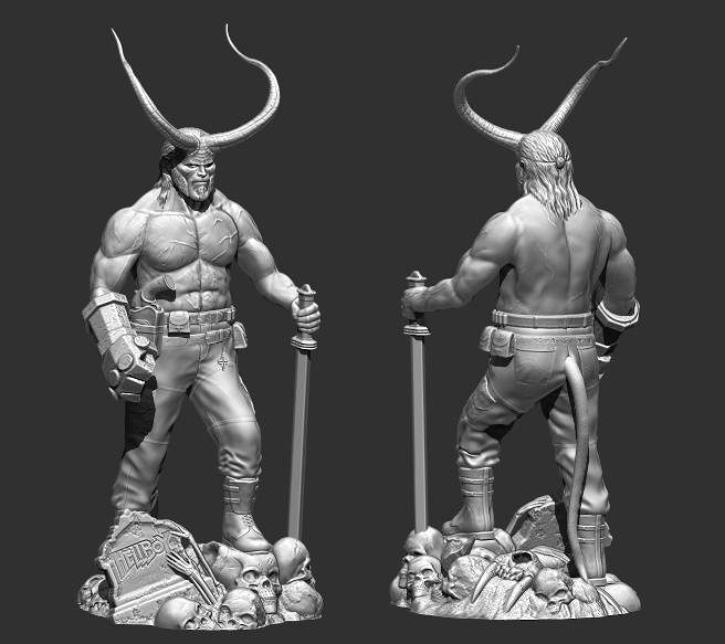 Cody3D's tweet photo. Hellboy Model Printing Miniature Assembly File STL, OBJ for Printing 1:8 for FDM-FFF, 1:14 for DLP-SLA-SLS
only 3$
https://t.co/BHFbRaWldj
#hellboy #3dmodel #3d #3dartist #FDMprinter #sculpting #artwork #actionfigures
#PrinterFDM #3dartwork #printerDLP
#STLFile
#STL
#OBJ https://t.co/dTQEg7mRMC