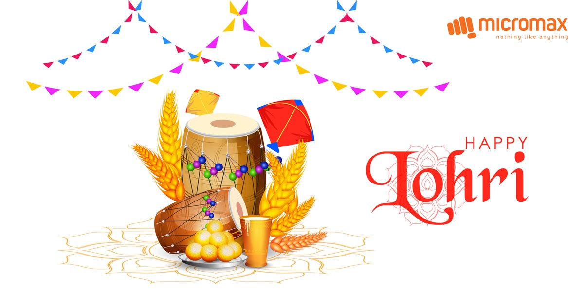 Micromax__India's tweet photo. Micromax wishes you all a very #HappyLohri 
May the festival spread happiness and prosperity in everyone's life. https://t.co/RMzG2eiEac