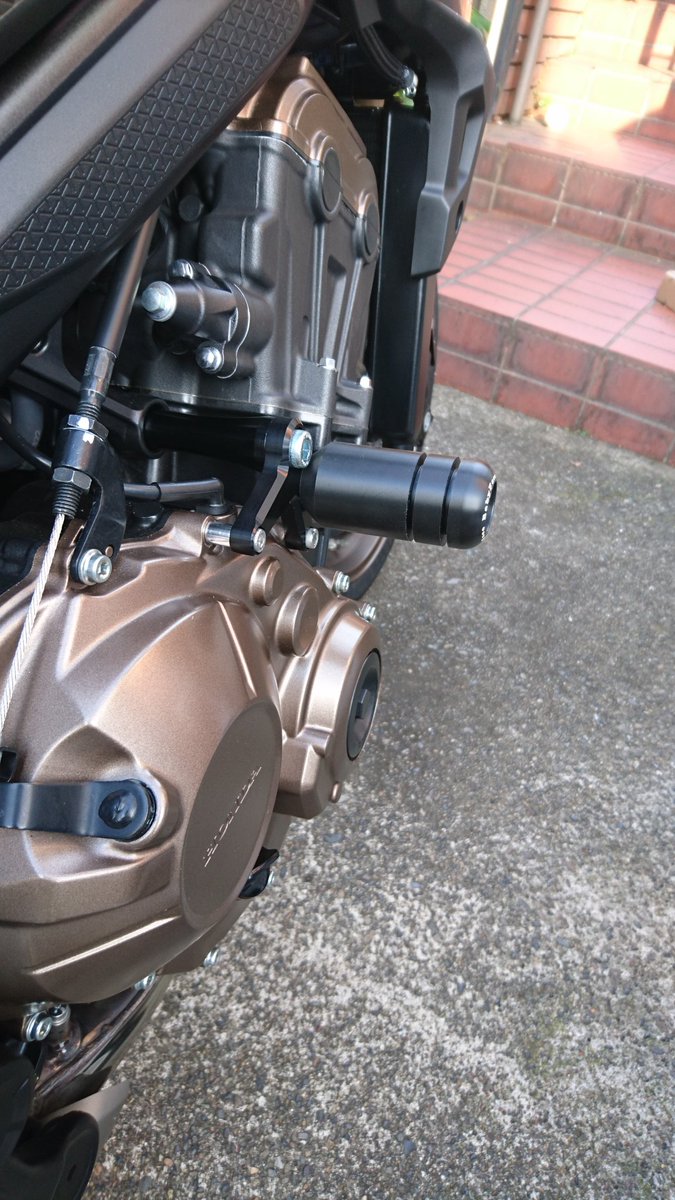 Makoto Cb650r これまでのカスタム アクティブ フェンダーレス ベビーフェイス エンジンスライダー U Kanaya 可倒式レバー