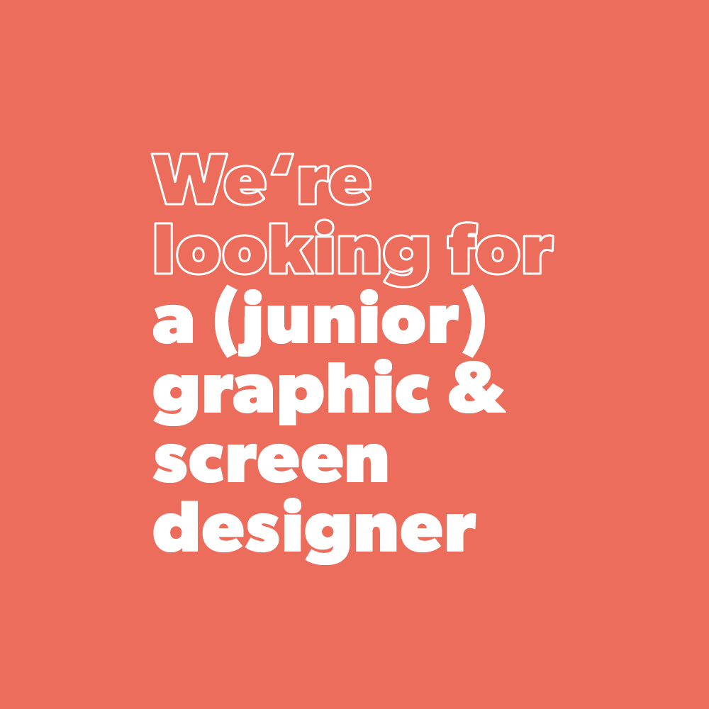 probots_io's tweet photo. We want you! Weβre hiring a (junior) graphic & screen designer. Send your application to jobs@probots.io #webdesigner #screendesign #welovewebdesign #graphicdesign #webdesignteam #jointheteam https://t.co/FqffLQlyFL