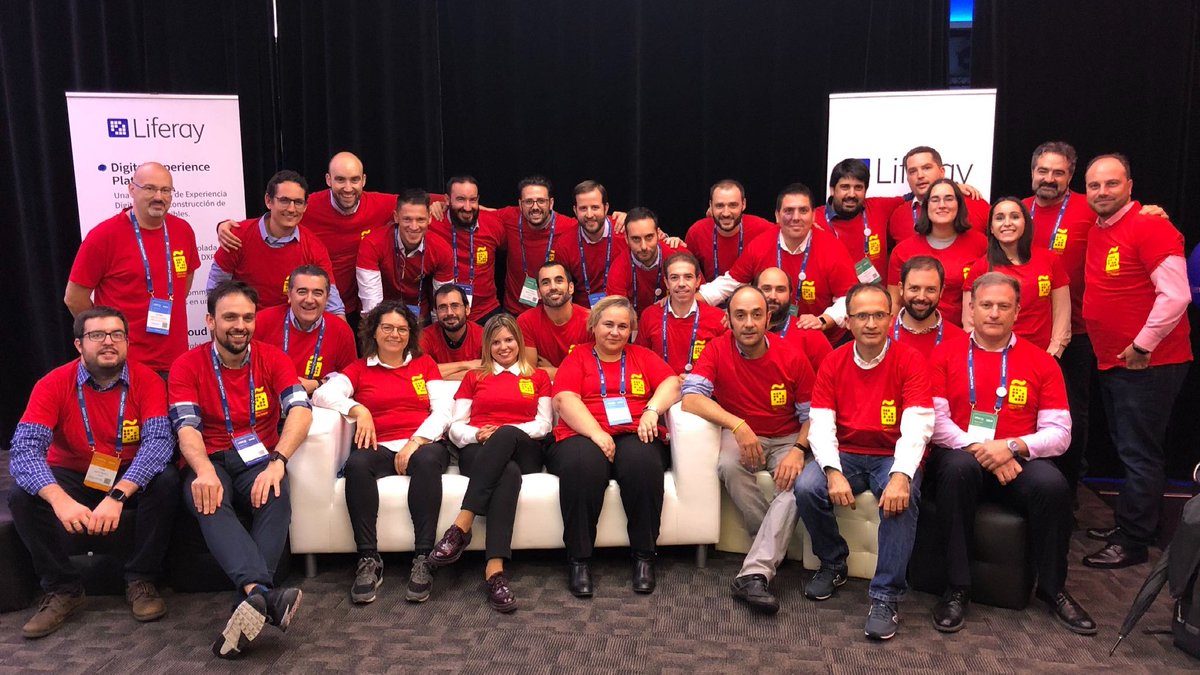 Liferay's tweet image. Around the world, the #LiferayCommunity is bustling with exciting ideas, a spirit of learning and sharing knowledge. Here&apos;s a recap of the activities hosted by the #Spain user group the past year: bit.ly/2FGTwBe

Keep up by following the Twitter handle! @LUGSpain 🇪🇸