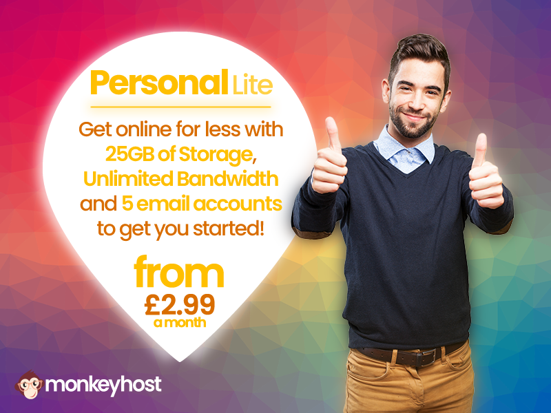 Startyouonline's tweet photo. Get online for less with our Personal Lite hosting plan, perfect for startups or a blog! Get started today at https://t.co/q0aBRmaw7o #website #blog #moreforless https://t.co/AELRVBY7Qi