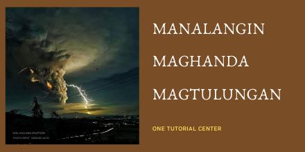 OneTutorial's tweet image. Manalangin. Maghanda. Magtulungan.
-Manalangin ng taimtim para sa kaligtasan ng bawat isa.
-Magbasa, magplano at maghanda sa mga maaaari pang mangyari sa mga susunod na araw.
-Magtulungan at gawin ang lubos na makakaya para sa pamilya at sa kapwa.
