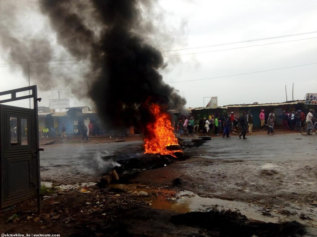 Ma3Route's tweet image. 12:25 The current situation at #Kasarani #mwiki #matatuStrike @citizentvkenya Ma3Route   via @victorkiiru_ke