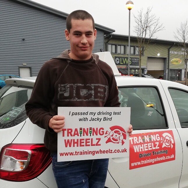 ExeDriving's tweet image. Lewis made it two test passes in two days to get Training Wheelz off to a great start in 2020!