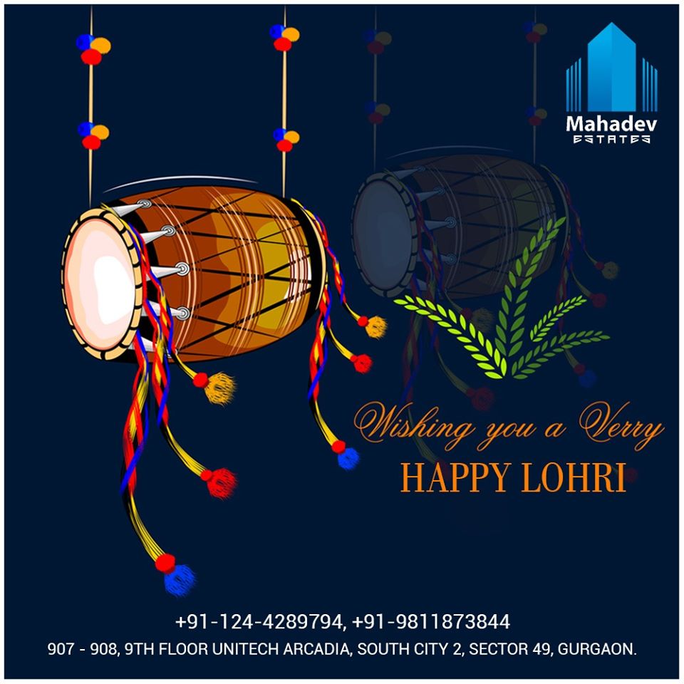 MahadevEstates1's tweet photo. "May this Lohri bring the best opportunities your way, turning all your dreams into reality and all your efforts into huge achievements. Team Realistic Realtors wishes you a very happy Lohri"

#MahadevEstates #HappyLohri #Lohri2020 #GurgaonRealestate #PropertyInGurgaon https://t.co/DdfoEPVfMC