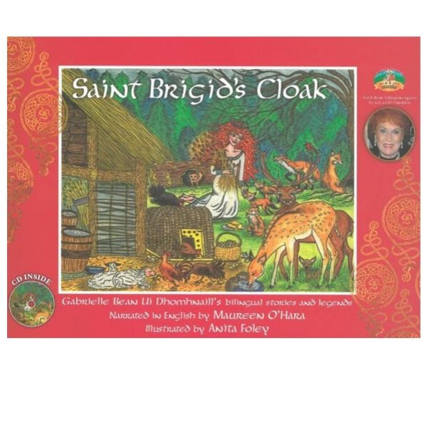 CloIarChonnacht's tweet image. Athinsint álainn ar scéal Naomh Bríd, leabhar do pháistí i nGaeilge agus i mBéarla agus CD den scéal (as Béarla) agus é á léamh ag an aisteoir Maureen O'Hara. ow.ly/vG9p50wcZAM #StBrigidsDay #LáBríde #Earrach @LeabhraFeabhra