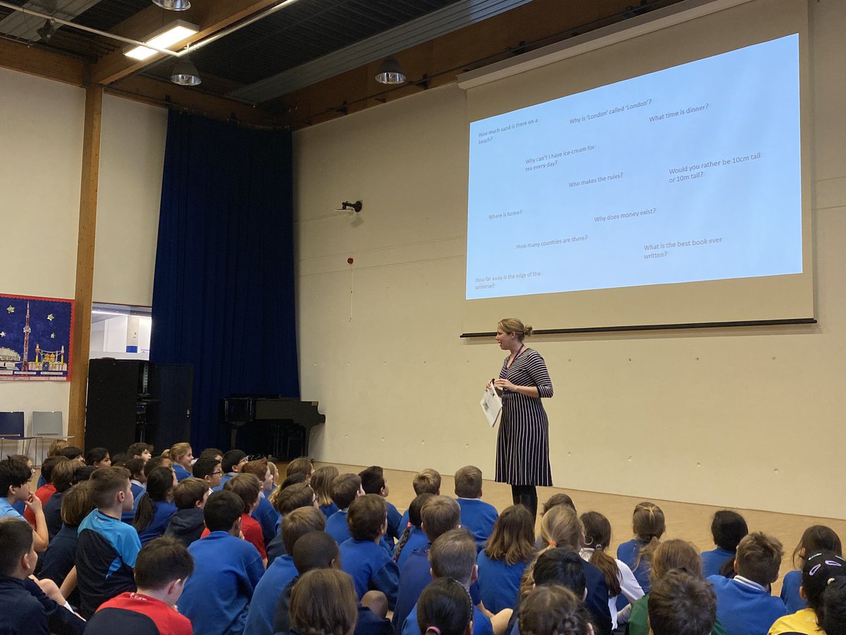 BSNJSV's tweet image. #Thingskidssay the power of questions. #JSVAssembly #JSVBigQuestions @LucyHWood can you google every question?