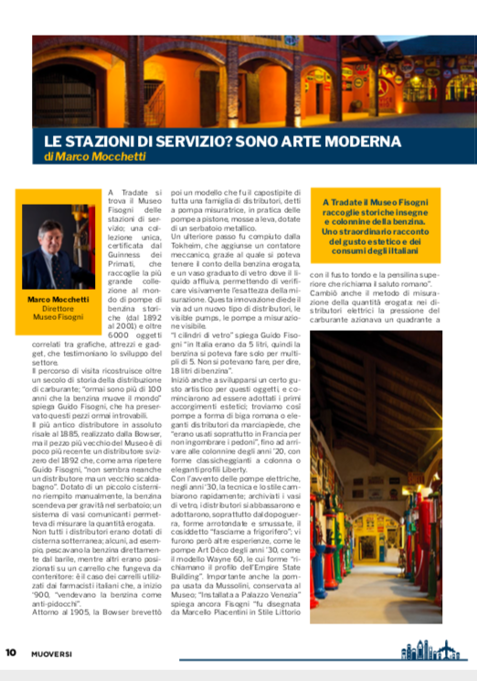 unem_it's tweet image. La #storia dei #distributori di #carburanti è un viaggio nell'Italia moderna, tra #tecnologia, #grafica, #immaginari, #simboli dei #cambiamenti del Paese. Su #Muoversi ci accompagnano in questo viaggio Giorgio Carlevaro e il direttore del @MuseoFisogni: bit.ly/35LjwGd