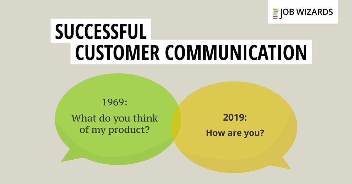 JobWizards's tweet image. #Customerloyalty is more important than product marketing today. Find out in our workbook what challenges it brings and what to look out for: fal.cn/35Zox #CRM #Customerrelationship
