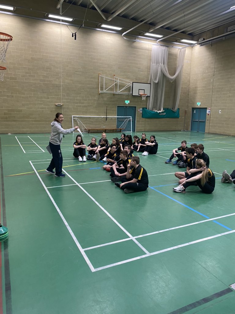 Year 9 <a href="/TheBlythAcademy/">NET Blyth Academy</a> students starting their sports leadership training <a href="/BlythBedSSP/">Blythbedlington SSP</a> in preparation for upcoming festivals #year2multiskills