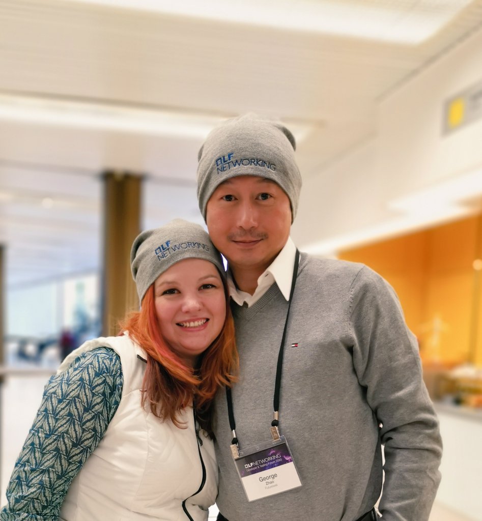 Entering the fifth year of selfie tradition with <a href="/HeatherRKirksey/">Heather Kirksey</a> the 17th overall. <a href="/LF_Networking/">LF Networking</a> DDF and test forum.