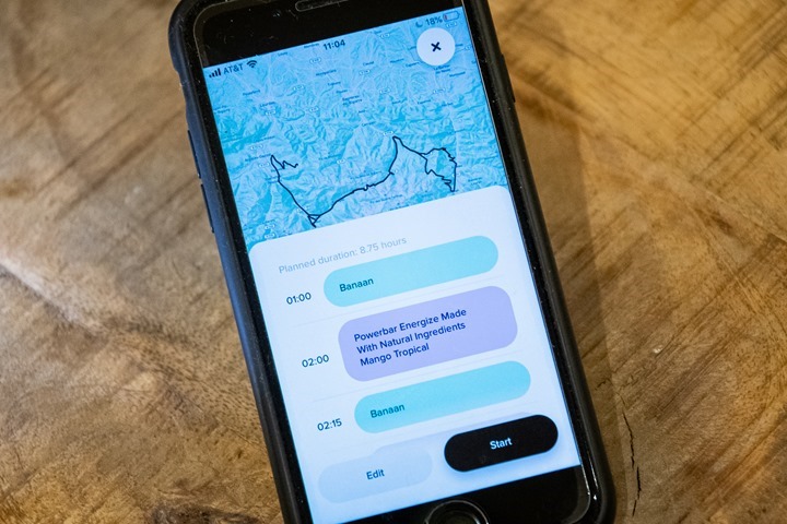 First Look at EatMyRide: This automated nutrition planning app figures out your consumption needs and timing based on the routes you select (including integration with Strava), and then will run on your Garmin device to remind you when and what to eat: dcra.in/EatMyRide