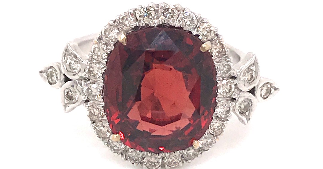 Celebrating a birthday this month?  Then your birthstone is Garnet.  Garnet represents faith, eternity and truth and is regarded as the stone of passionate devotion: to your family, your friends, yourself, and your own purpose in life. 

From our Pre-Owned Collection.