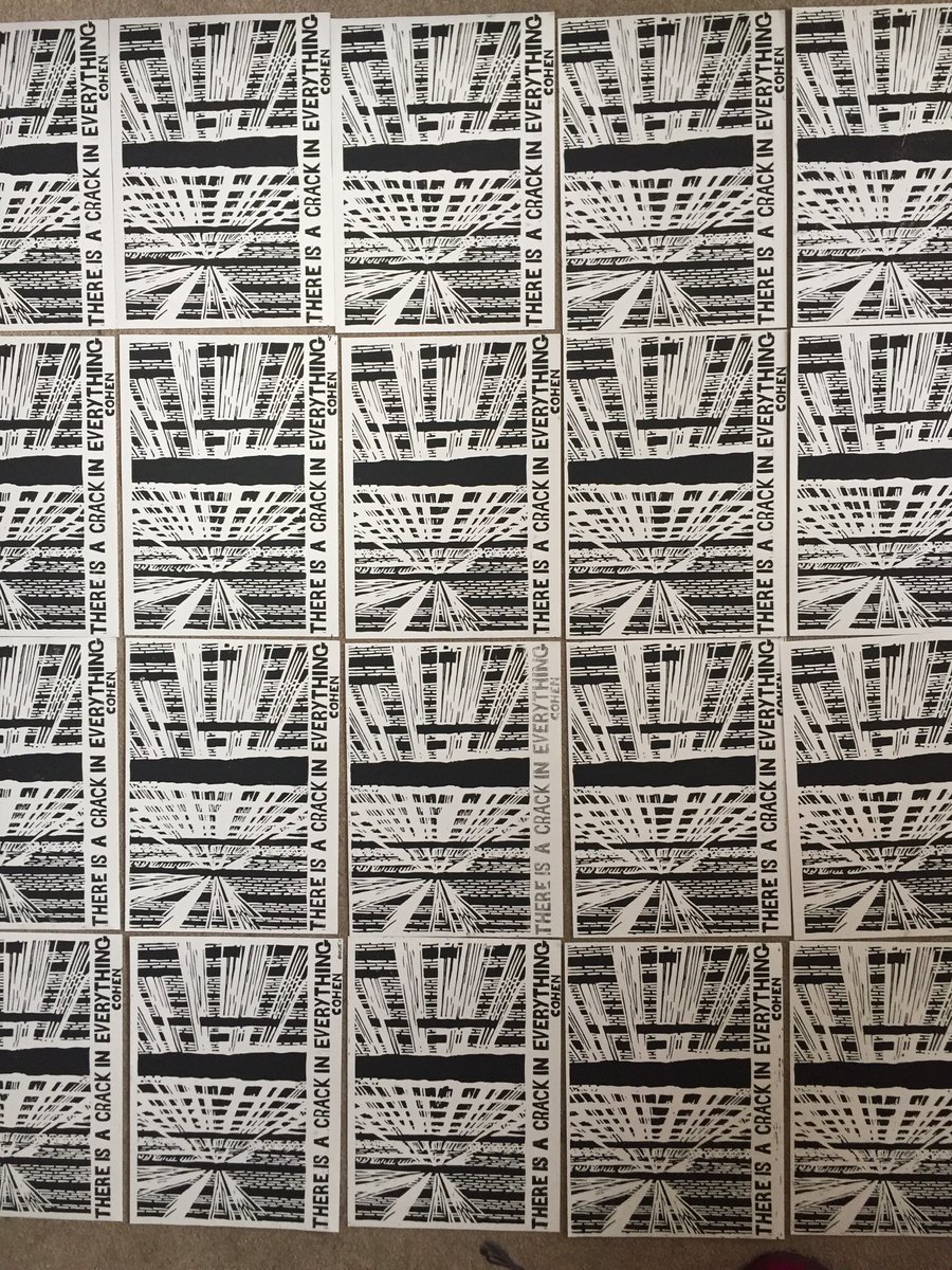 MistrixFeverHex's tweet photo. I also do lino prints ...
#Mistrissandmore #thereisacrackineverything #morethanmeetstheeye https://t.co/HRtMHrrmX5