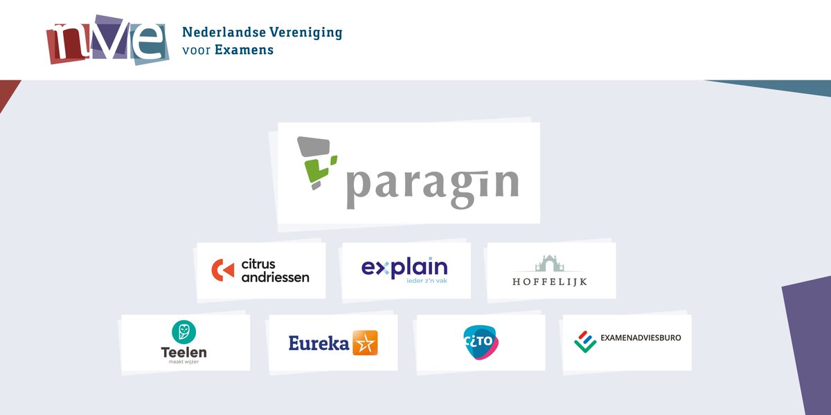 NVExamens's tweet photo. Met trots presenteren we de sponsors van Hét Examencongres 2020! Een mooi moment om allen die het congres mede mogelijk maken alvast te bedanken voor hun betrokkenheid. We gaan er wat moois van maken!
Ben jij er ook bij? https://t.co/Z3s120F1CA https://t.co/7xXM6xI3gh