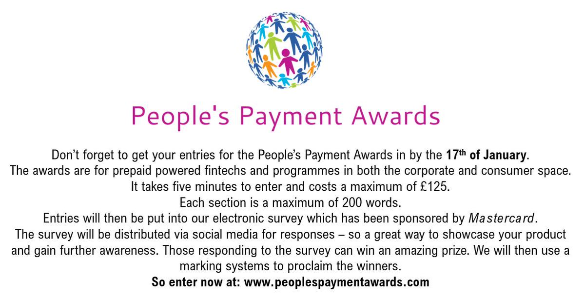 People's Payment Awards (@peoplespayments) on Twitter photo 