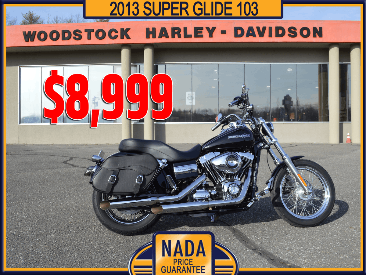 WoodstockHarley's tweet photo. ๐จNEW STEEL OF THE WEEK๐จ
Stop by to check out this steel of the week: '13 Super Glide 103 with
H-D LED Headlight & Brakelights!
All for $8,999!
Call us at 845-338-2800 for more details!
#woodstockharley #2013superglide #superglide #steeloftheweek #usedinventory https://t.co/yS3bjCXVZO