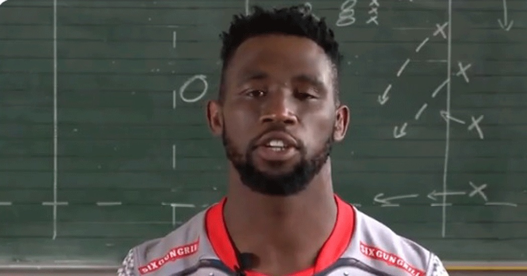 aplenorugby's tweet photo. #SuperRugby Con la camiseta de #Stormes alusiva, Siya #Kolisi invitó a los fans a ser parte del #SuperHero Day del próximo domingo en el FNB Stadium de Soweto. https://t.co/HvIiuMJJUT