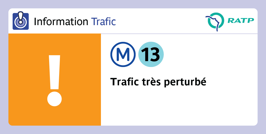 Ligne 13 tweet media