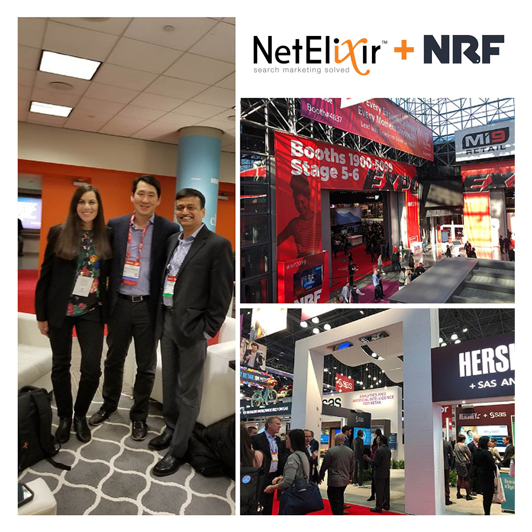 NetElixir's tweet photo. Are you at #NRF2020 in NYC today? Meet with the #NetElixir team to learn how we can help your business this year! Email info@netelixir.com to set up a meeting. #NRF #DigitalMarketing #Ecommerce #Retail https://t.co/mud7DVvg2i