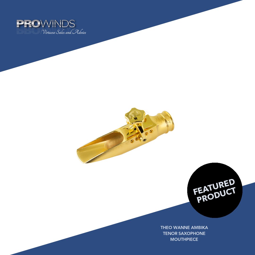 The Theo Wanne AMBIKA features a deep, gorgeous tone that boasts the full-bodied sound of vintage 1940s mouthpieces, thanks to its large chamber and rounded inner sidewalls. Get yours today! ow.ly/uiRy50xT8DA

#TheoWanne #saxophone #mouthpiece