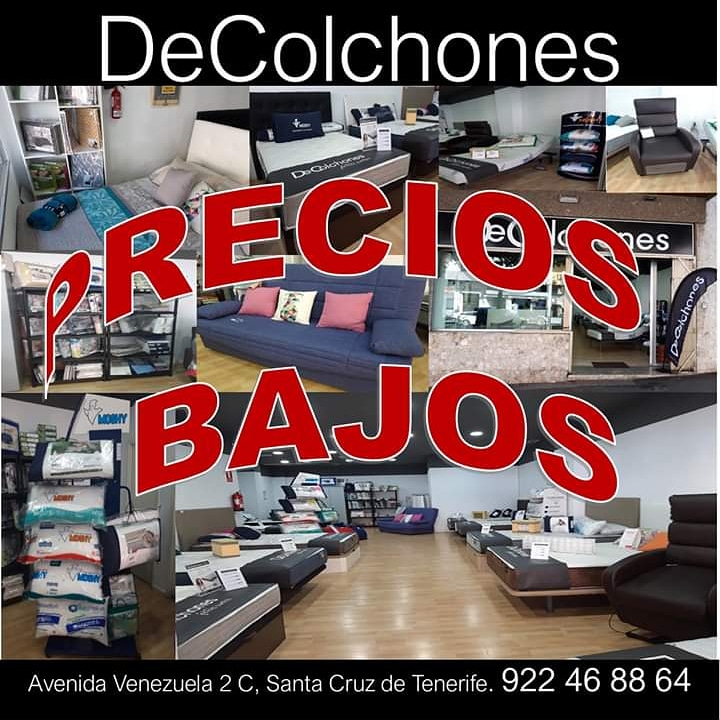 DeColchonesDC's tweet photo. 🤩Los mejores PRECIOS del Mercado,👉 en DeColchones.Ven y compruébalo.💸Colchones BARATOS, Arcones, Bases 3D,Sofás- camas,Sillón Relax y Ropa de cama...🕵️♀️https://t.co/3X9bNJf7fD #colchonesbaratos #rebajas #tiendadecolchones #dulcessueños #sillonrelax #sofascama https://t.co/jOvmjgQNV3