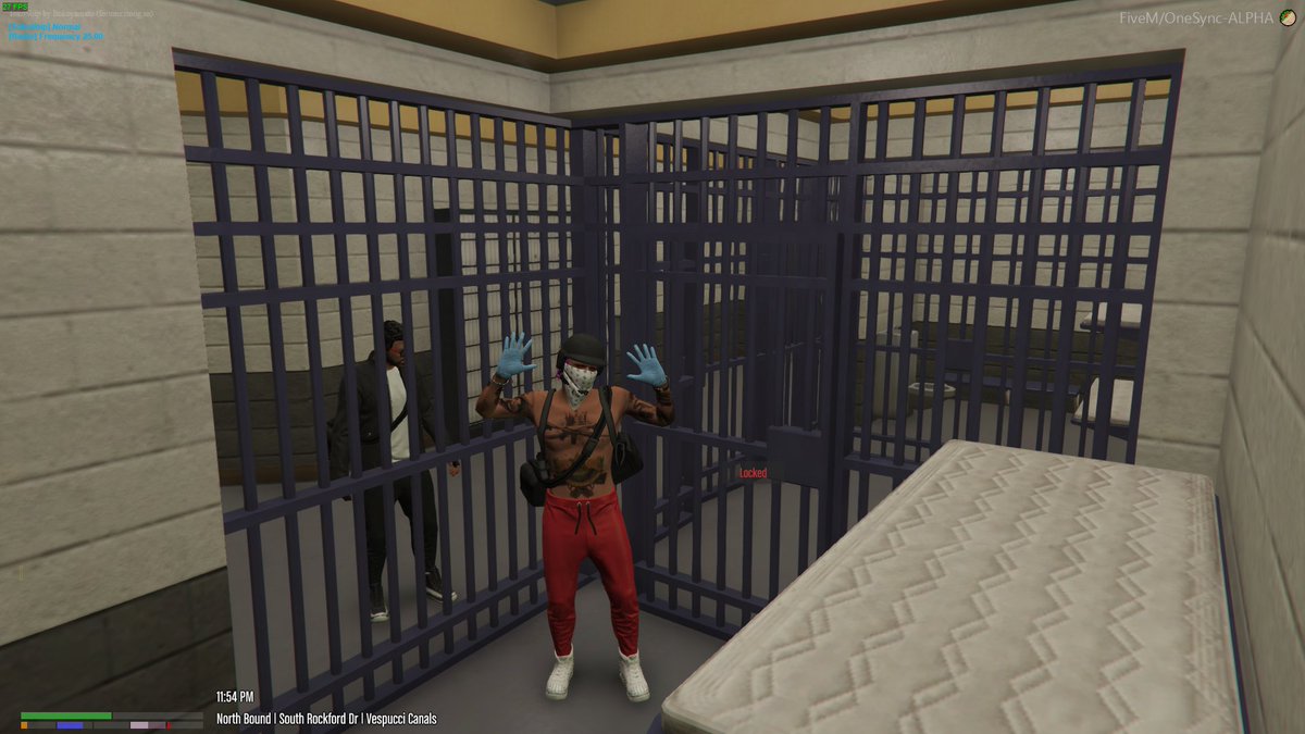 Thrille_net's tweet photo. First time in the new #GroveRP Police Department.... In the cells!
Join the community: https://t.co/cNA6H6v2jW
#GTARP #GTAV #roleplaying https://t.co/BRqXYxTYtT