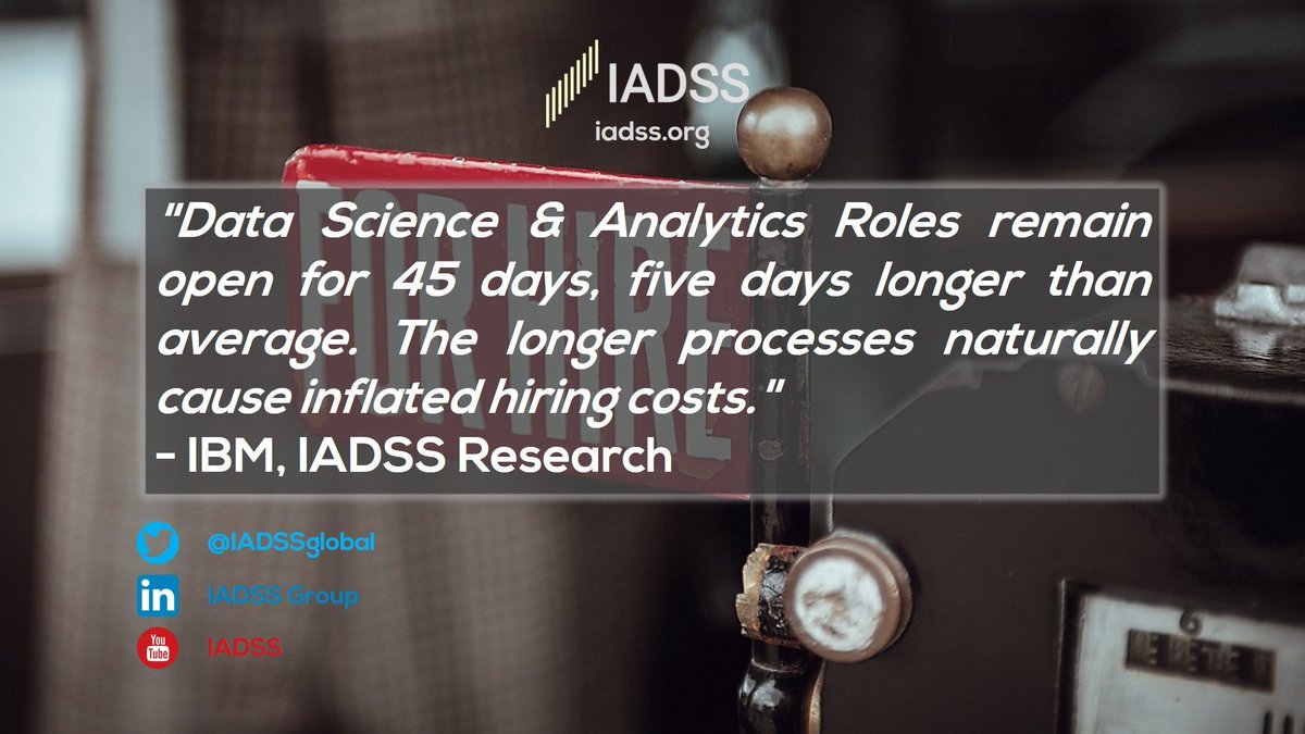 IADSSglobal's tweet photo. 💡 Weekly Insight!
Read more at IADSS blog: 
https://t.co/WQs6zxdlUu
#DataScience #Analytics #DataScientist #Recruitment #Insight #Quotes https://t.co/qeUECz9FRd