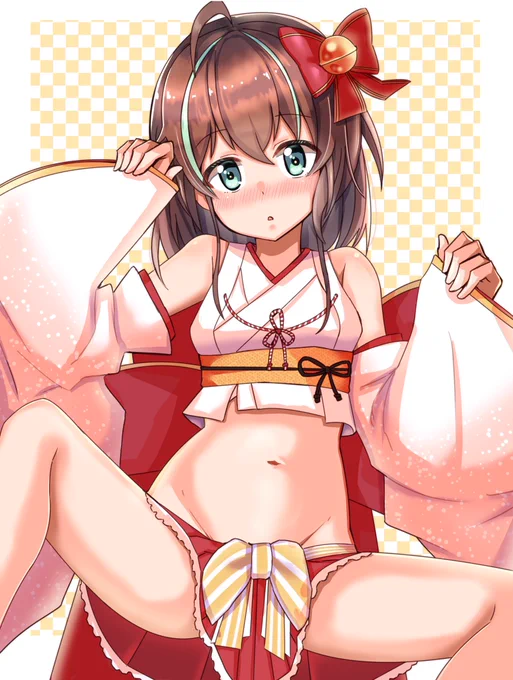 正月衣装まつりちゃん!!

 #祭絵 