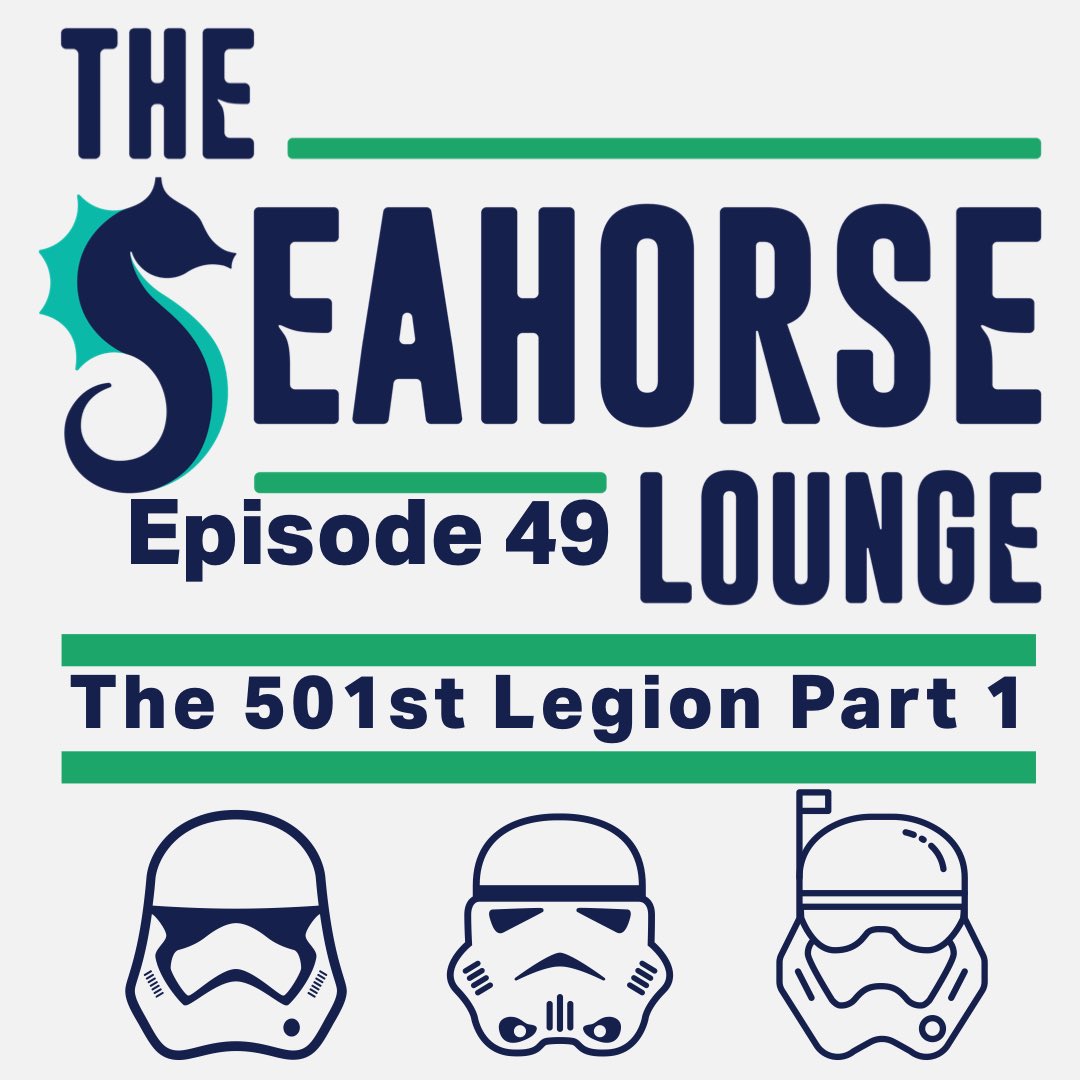 Seahorse_Lounge's tweet photo. Curious about what The 501st is? Want to know more? Check out this week’s episode. We take a deep nerd dive of what it takes to join this organization!
•
•
https://t.co/suMHVfrCRP
#501st
#StarWars
#BadGuyDoingGood https://t.co/Fn5QdlC7yM