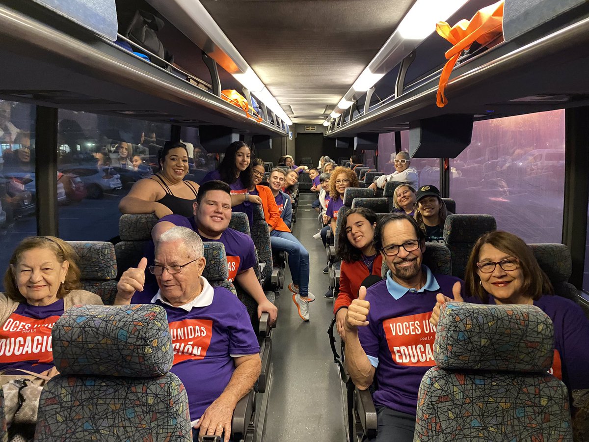 On our way to Tallahassee! #TakeOnTallahassee #fundpubliceducation #vocesunidas