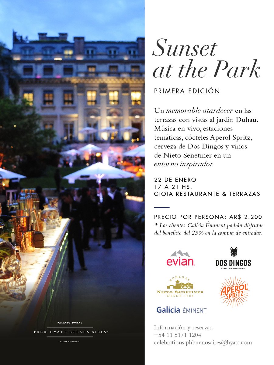 Park Hyatt B.A. (@palacioduhau) on Twitter photo 